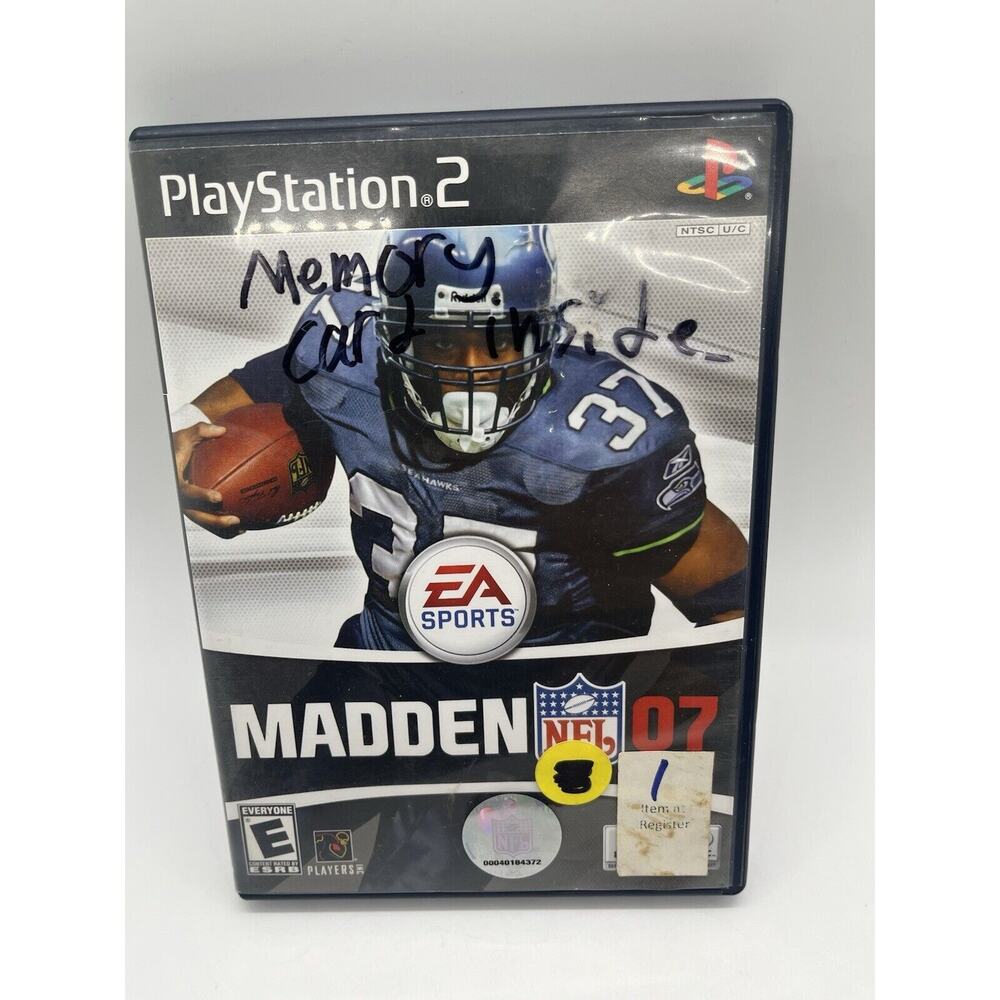 Madden NFL 07 (Sony Playstation 2/PS2 2006) - CIB, Tested, Free Shipping
